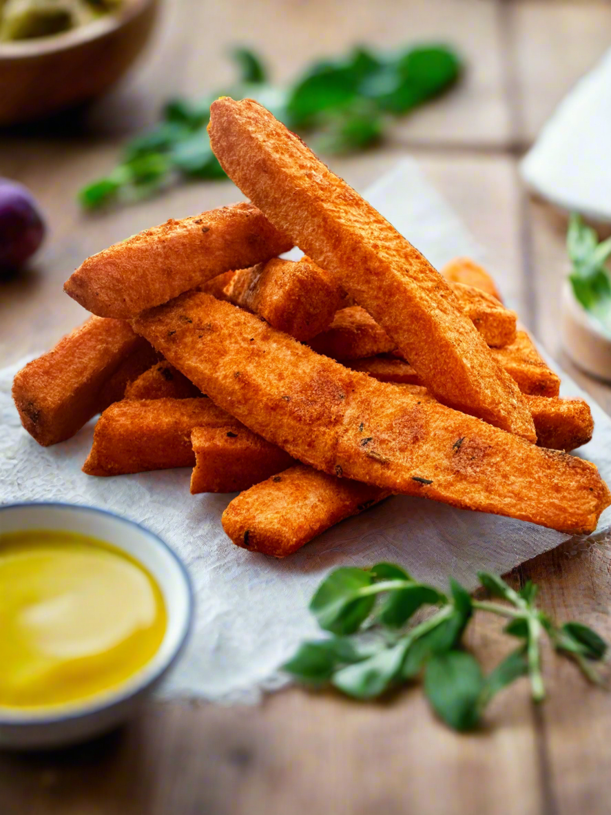 Freeze Dried Sweet Potato Fries (boiled)