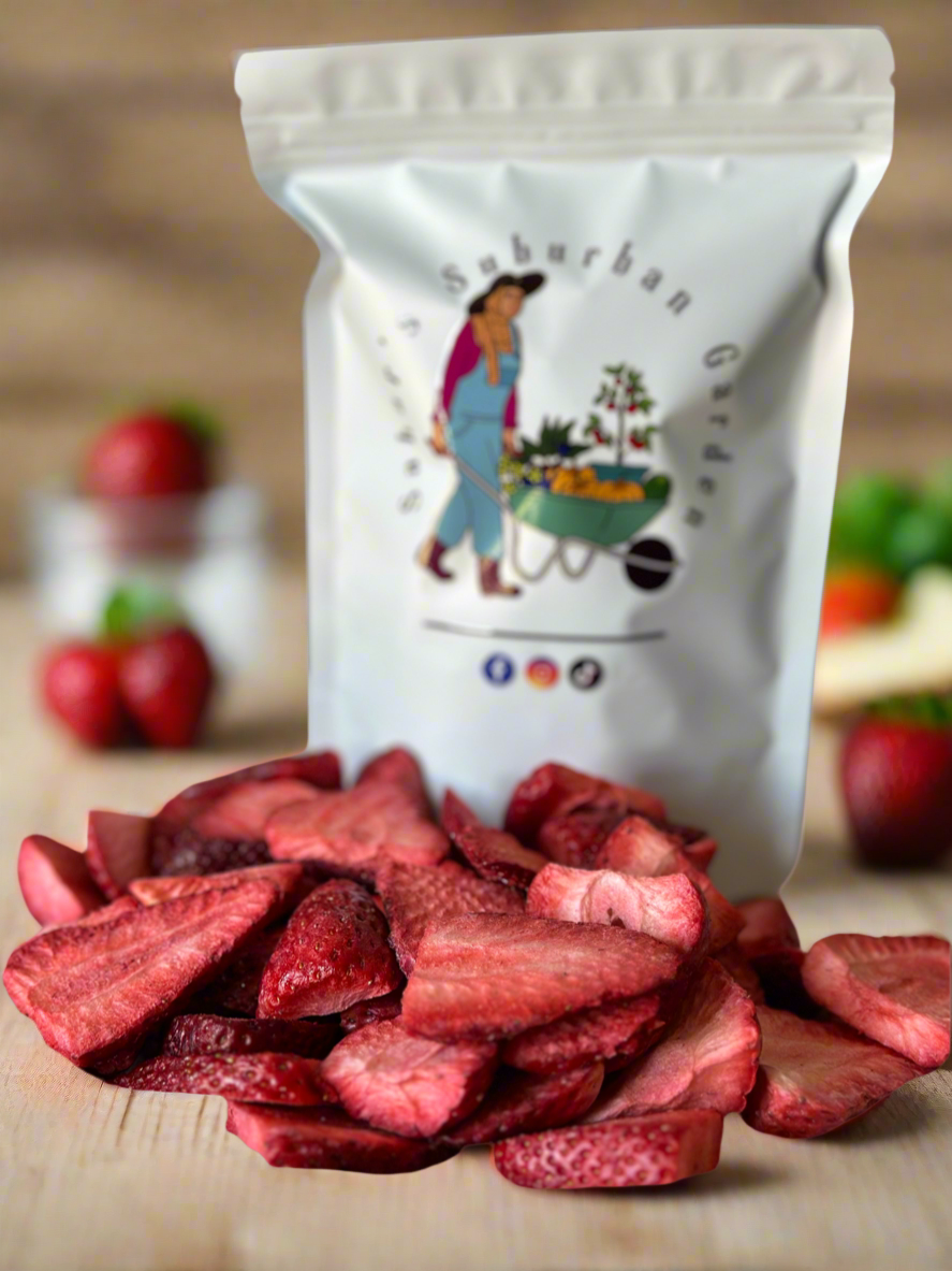 Freeze dried strawberries