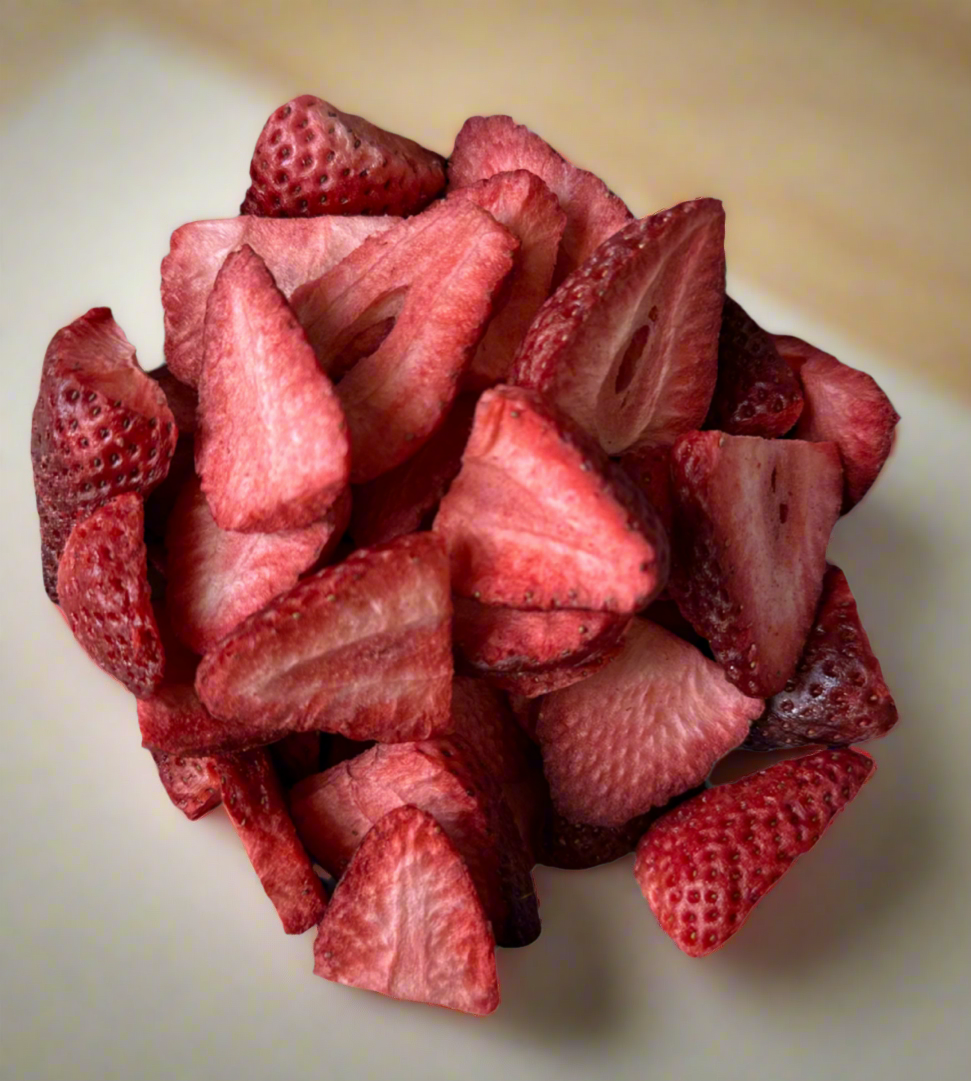 Freeze dried strawberries