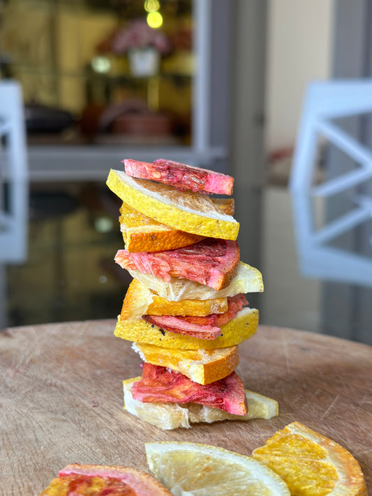 Freeze dried citrus spritz mix