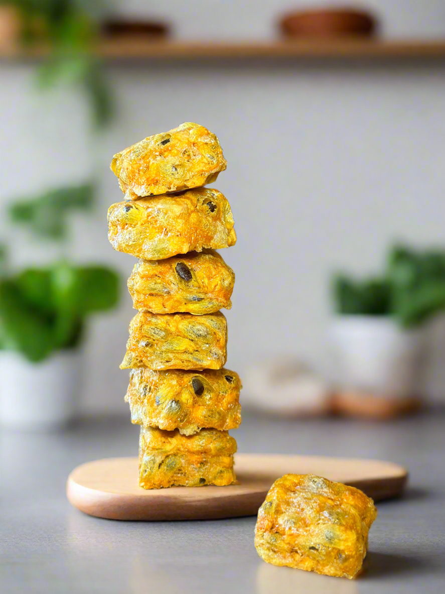 Freeze Dried Passionfruit Cubes