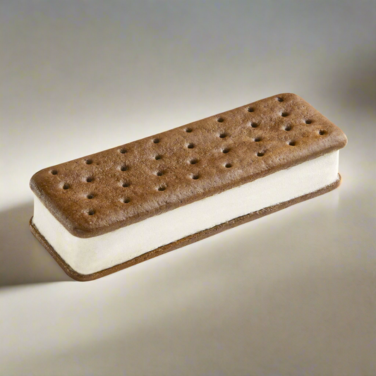 Freeze dried ice-cream sandwich