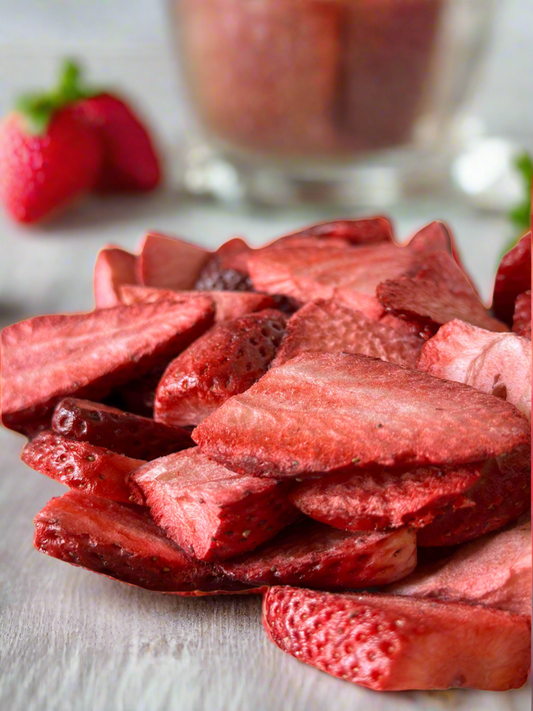 Freeze dried strawberries